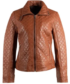 Womens Quilted Leather Jackets